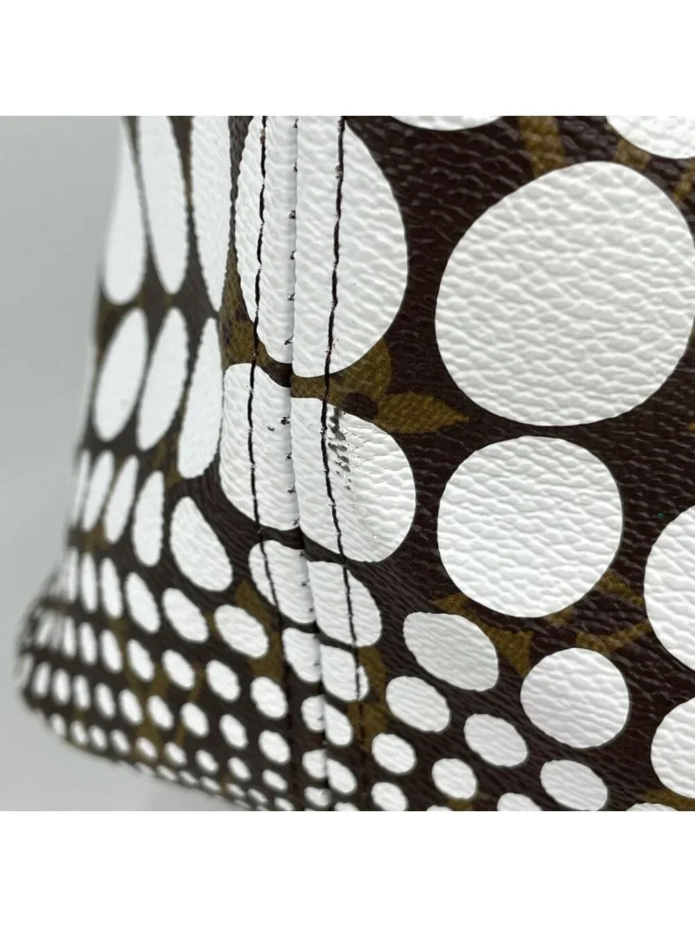 Louis Vuitton Neverfull MM Tote Yayoi Kusama Pumpkin Dot Shoulder Bag Monogram